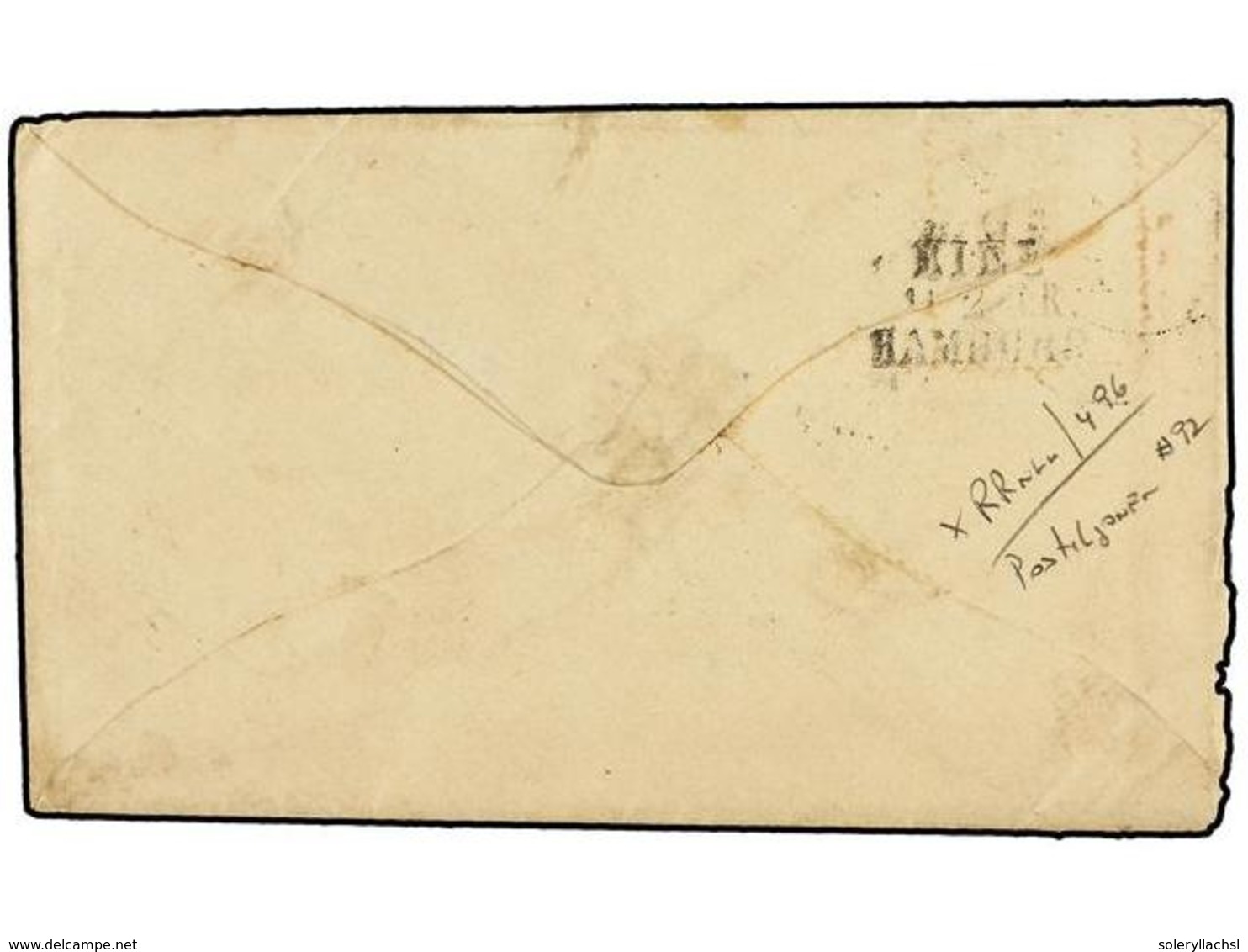 SUECIA. Fa.7, 9, 11, 16. 1869. GEFLE To U.S.A. Envelope With Full Contents Franked With 5 Ore Green, 12 Ore Blue (minor  - Autres & Non Classés