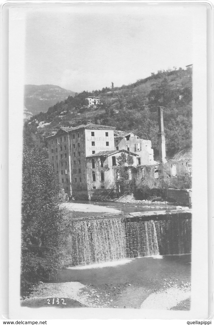 09443 "(TN)  ROVERETO - TRENTINO - LANIFICIO BOMBARDATO" FOTO ORIGINALE - Luoghi