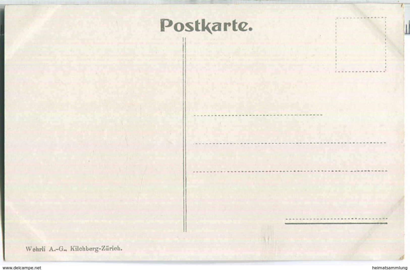 Meggen - Christusfigur - Verlag Wehrli AG Kilchberg Ca. 1905 - Meggen