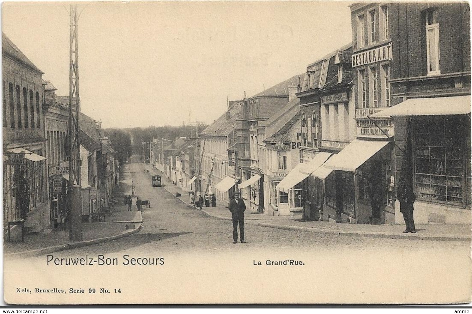 Péruwelz - Bon Secours   *  La Grand'Rue  (Nels, 99/14) - Péruwelz