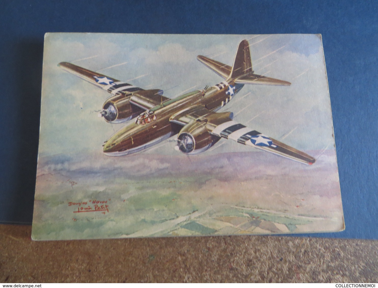 AVION , Illustrateur LOUIS PETIT ,16 Cartes D'avion Divers ,tous Scannées,aviations Et Militaria (( Lot 298 )) - Otros & Sin Clasificación