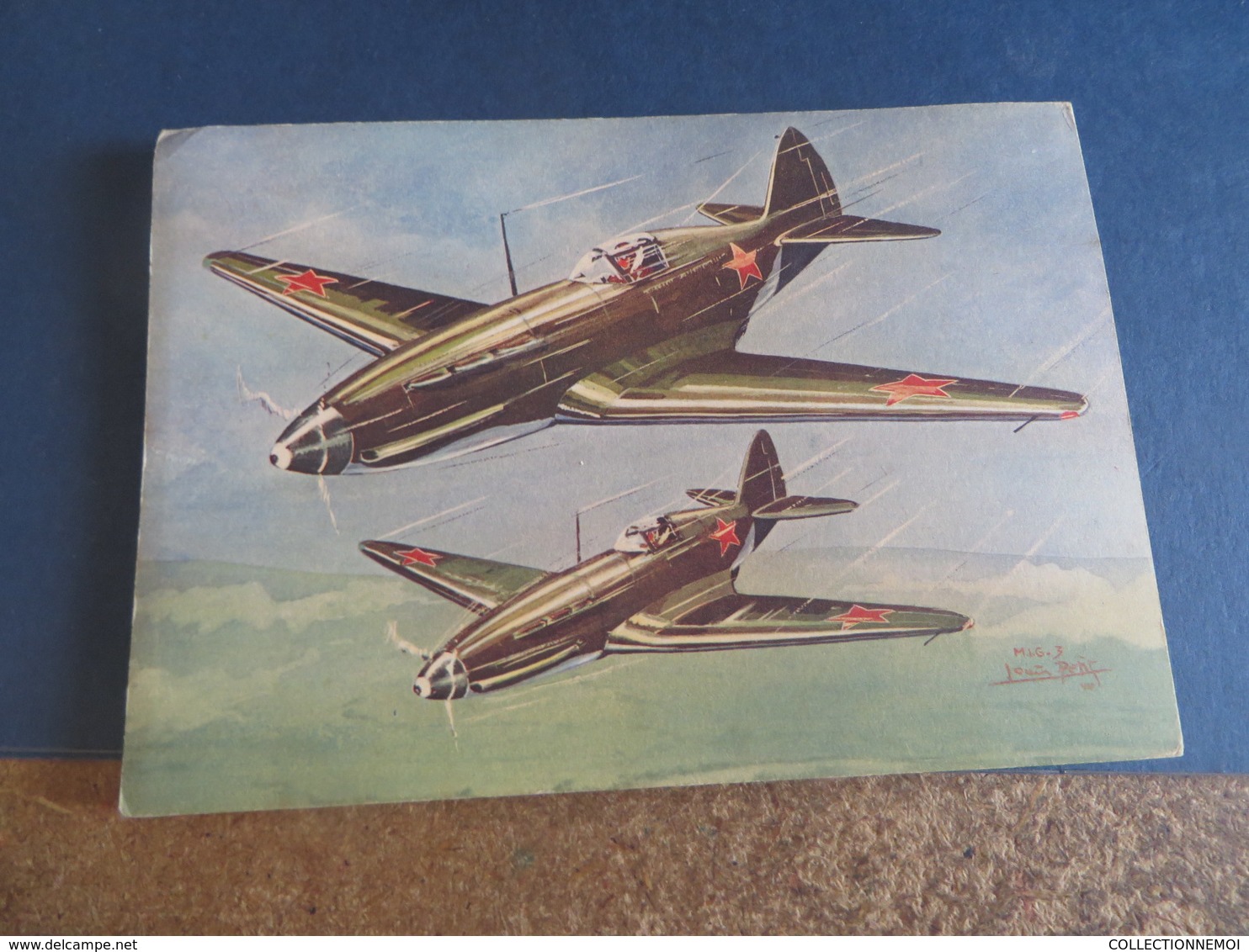 AVION , Illustrateur LOUIS PETIT ,16 Cartes D'avion Divers ,tous Scannées,aviations Et Militaria (( Lot 298 )) - Otros & Sin Clasificación