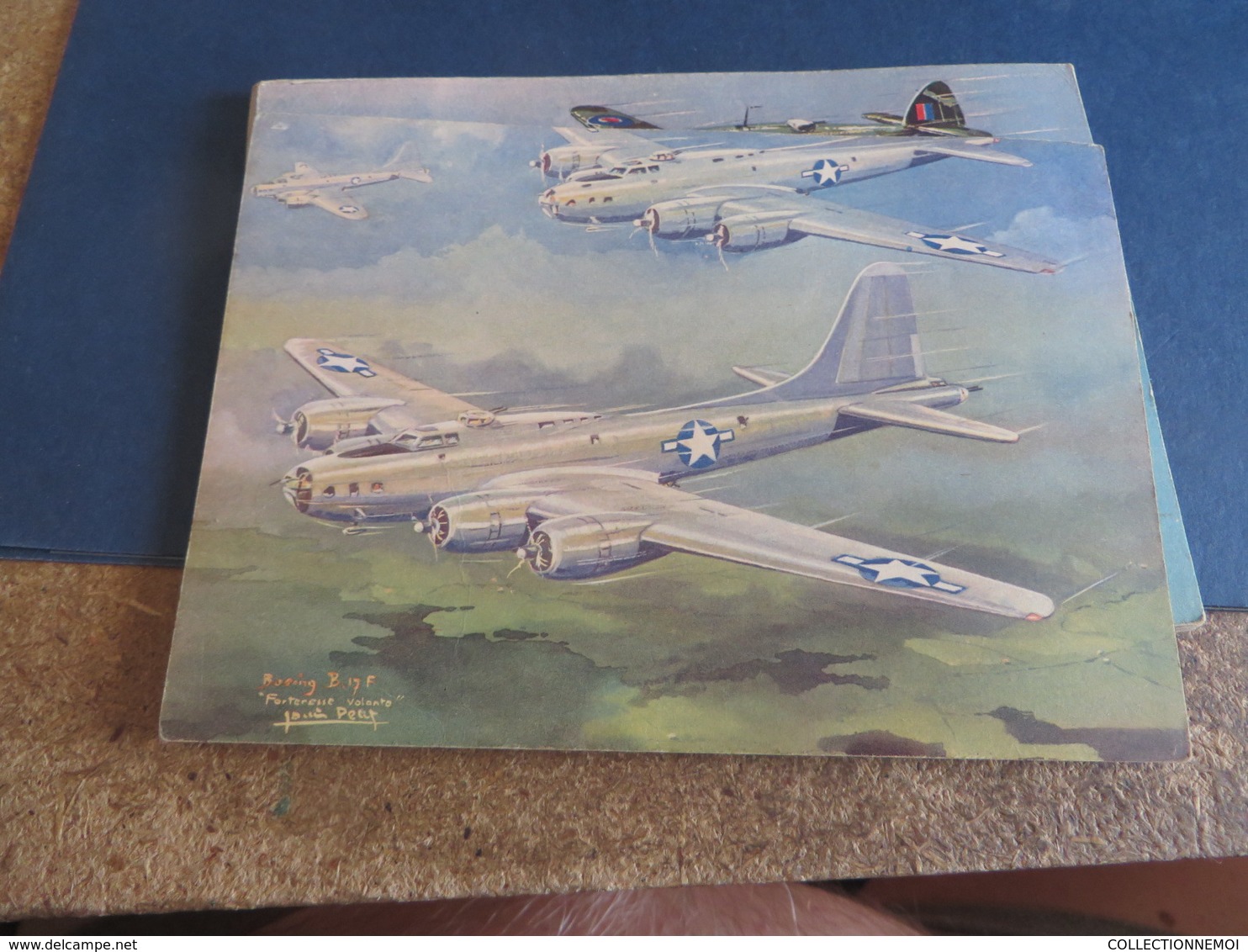 AVION , illustrateur LOUIS PETIT ,16 cartes d'avion divers ,tous scannées,aviations et militaria (( lot 298 ))