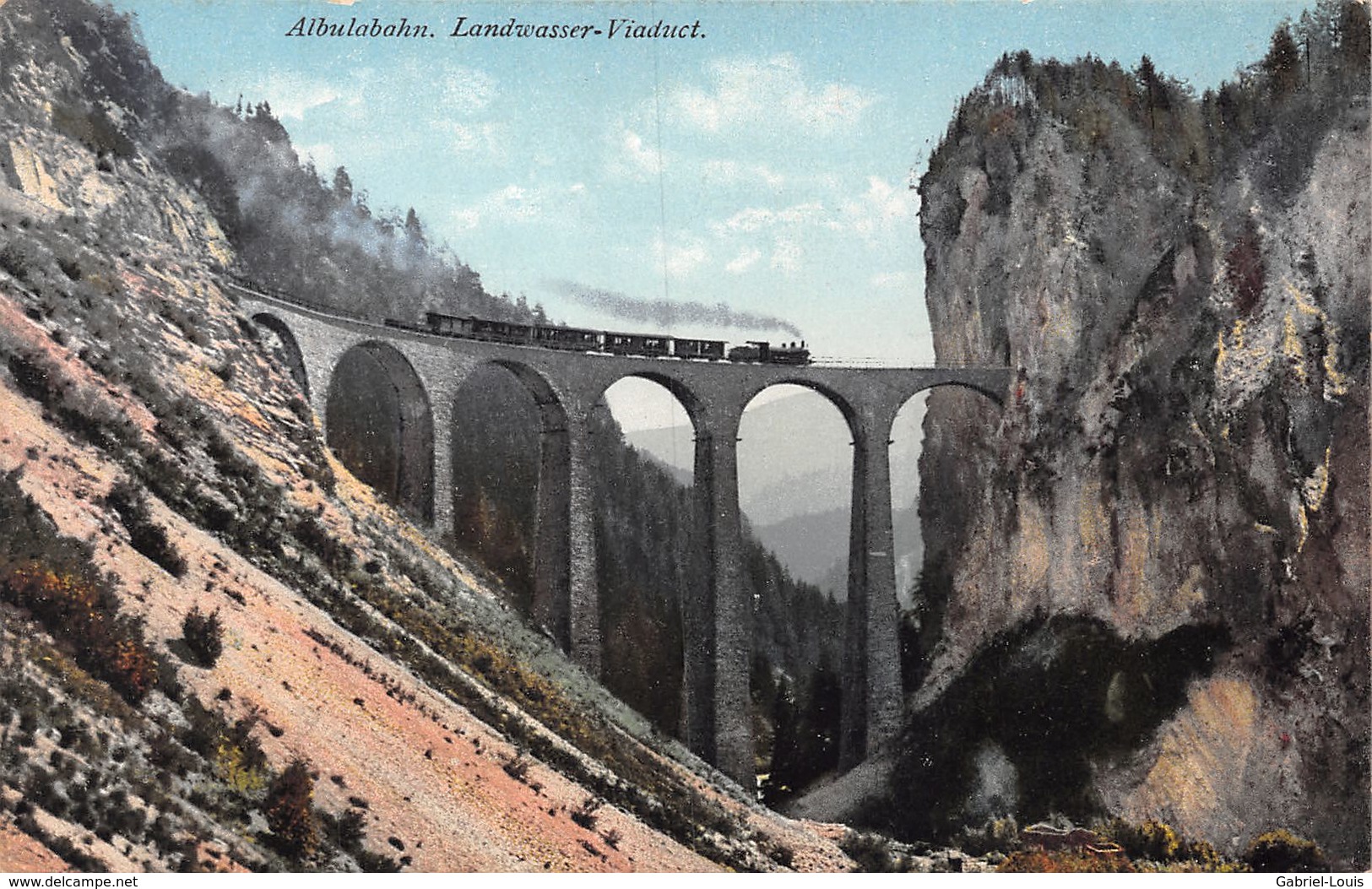 Albulabahn Landwasser-Viaduct - Albula-Bahn Viaduct Bei Preda  - Filisur - Schmitten - Filisur