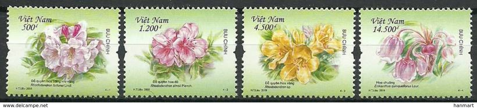 Vietnam 2009 Mi 3530-3533 MNH ( ZS8 VTN3530-3533dav14H ) - Other & Unclassified