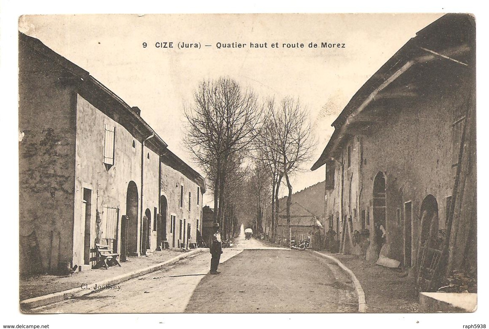 CIZE     ( Jura )      QUARTIER HAUT ET ROUTE DE MOREZ - Autres & Non Classés