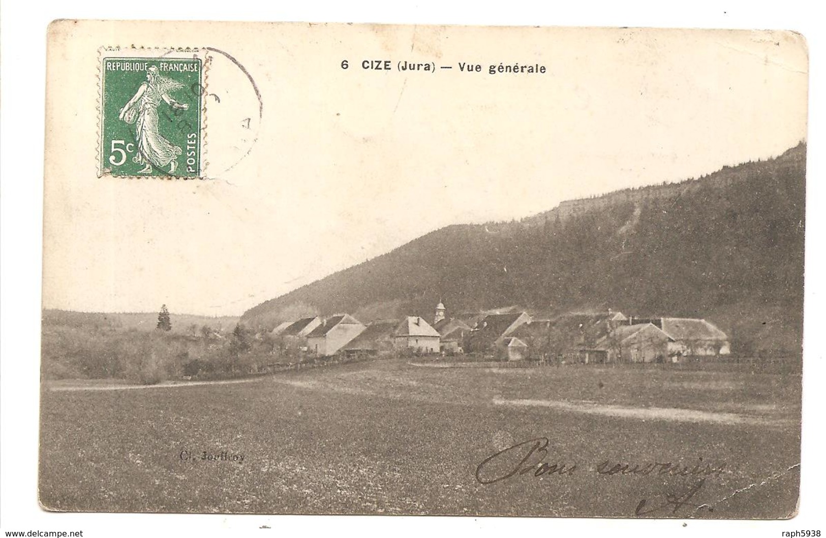 CIZE     ( Jura )      VUE GÉNÉRALE  2 - Autres & Non Classés