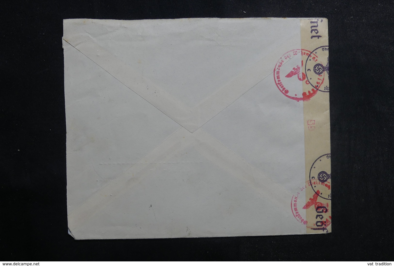 ALLEMAGNE - Enveloppe Commerciale De Bohême Et Moravie Pour La Belgique En 1940 Avec Contrôle Postal - L 39964 - Lettres & Documents