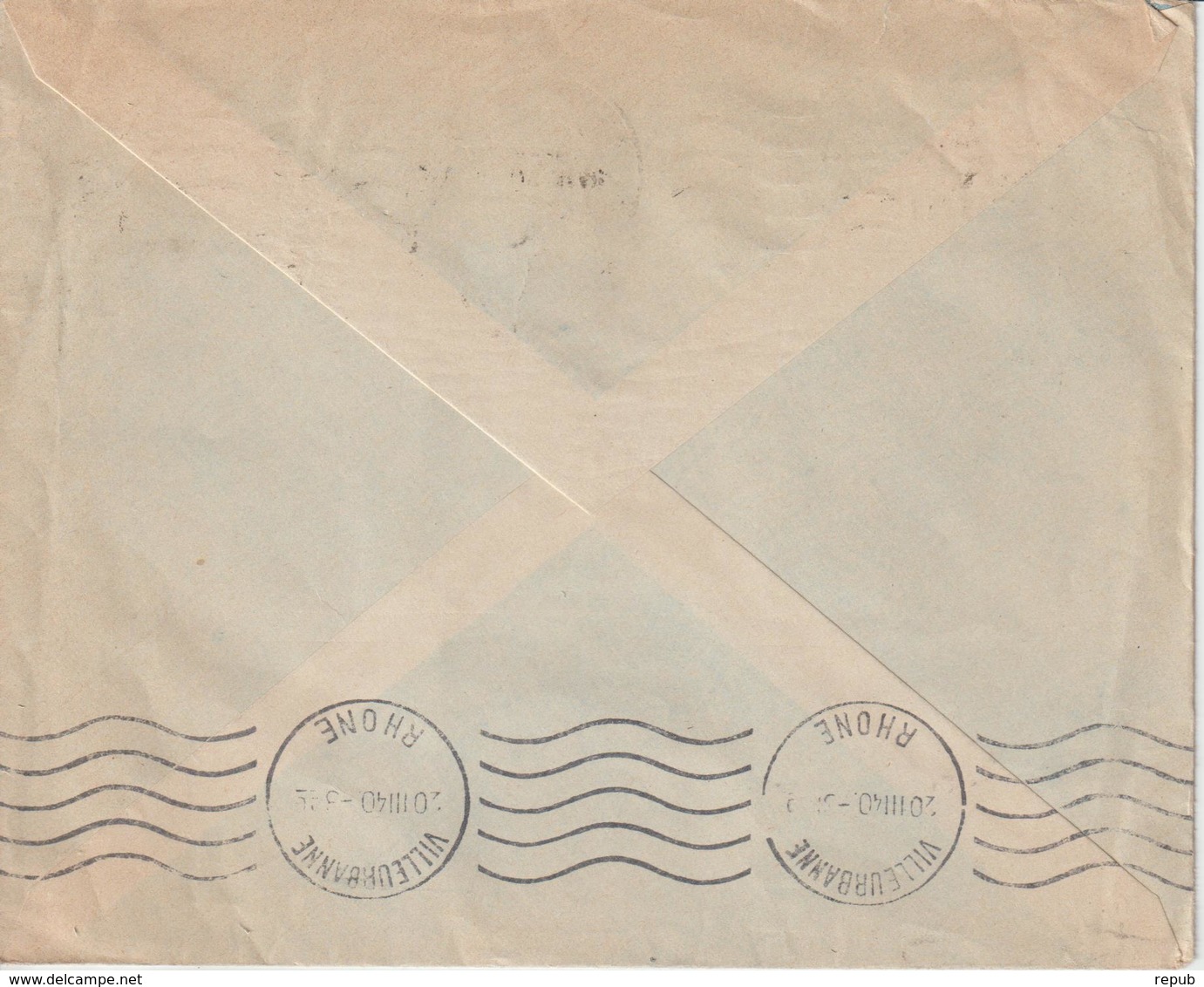 Lettre 1940 De Tunis RP Pour La France - Briefe U. Dokumente