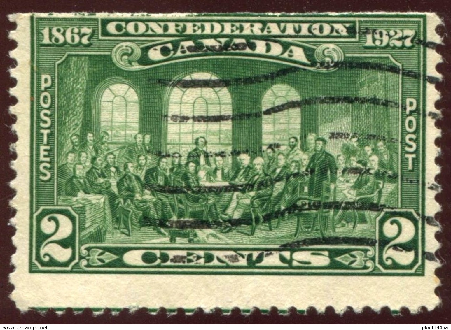 Pays :  84,1 (Canada : Dominion)  Yvert Et Tellier N° :   122-1 (o) Du Carnet - Single Stamps