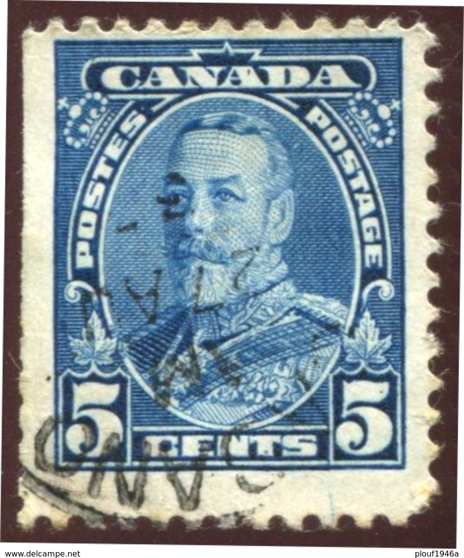 Pays :  84,1 (Canada : Dominion)  Yvert Et Tellier N° :   183-4 (o) Du Carnet - Timbres Seuls