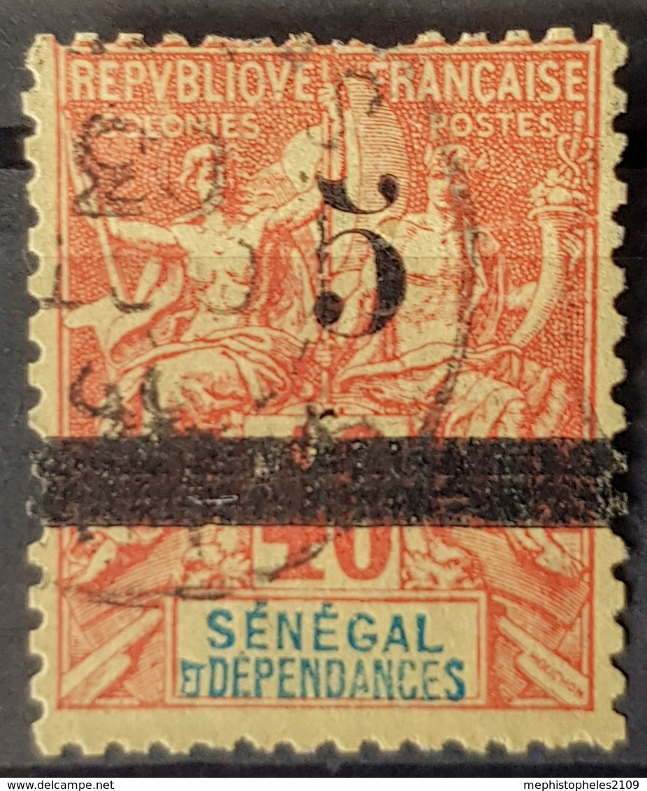 SENEGAL - Canceled - YT 24 - 5c Overprint - Gebraucht