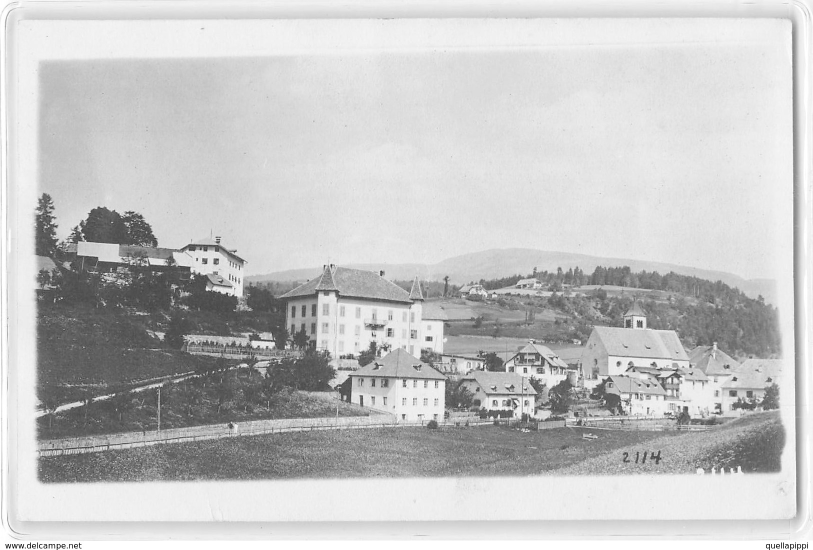 09457 "(BZ) KLOBENSTEIN - COLLALBO - FRAZIONE DI RENON - 1919"   FOTO ORIGINALE - Luoghi