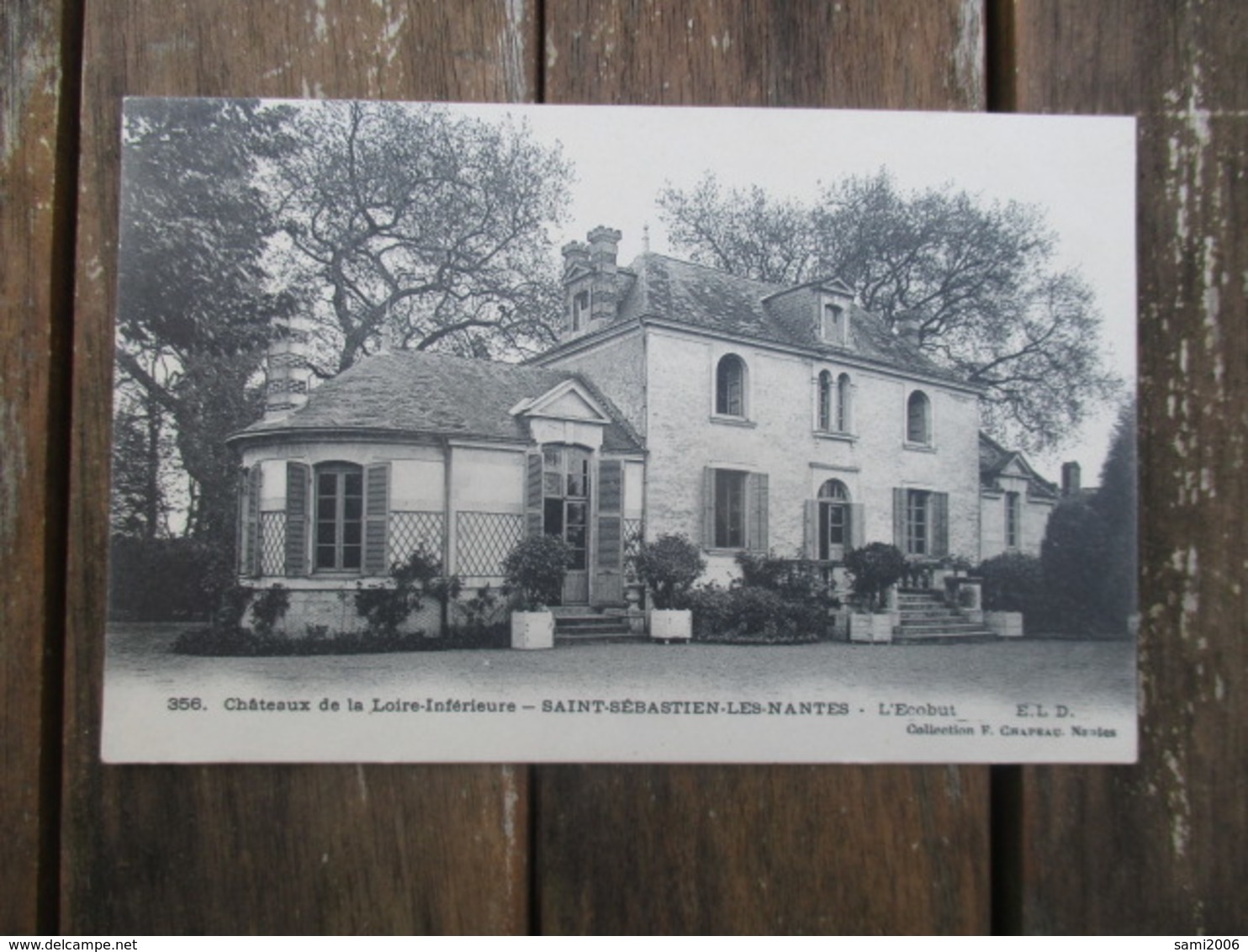 CPA 44 SAINT SEBASTIEN LES NANTES L'ECOBUT CHATEAU - Saint-Sébastien-sur-Loire