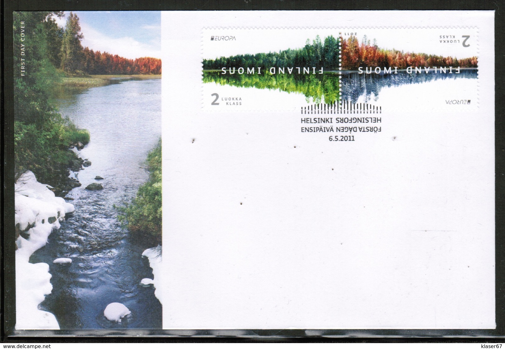 CEPT 2011 FI MI 2109-10 FINLAND FDC - 2011