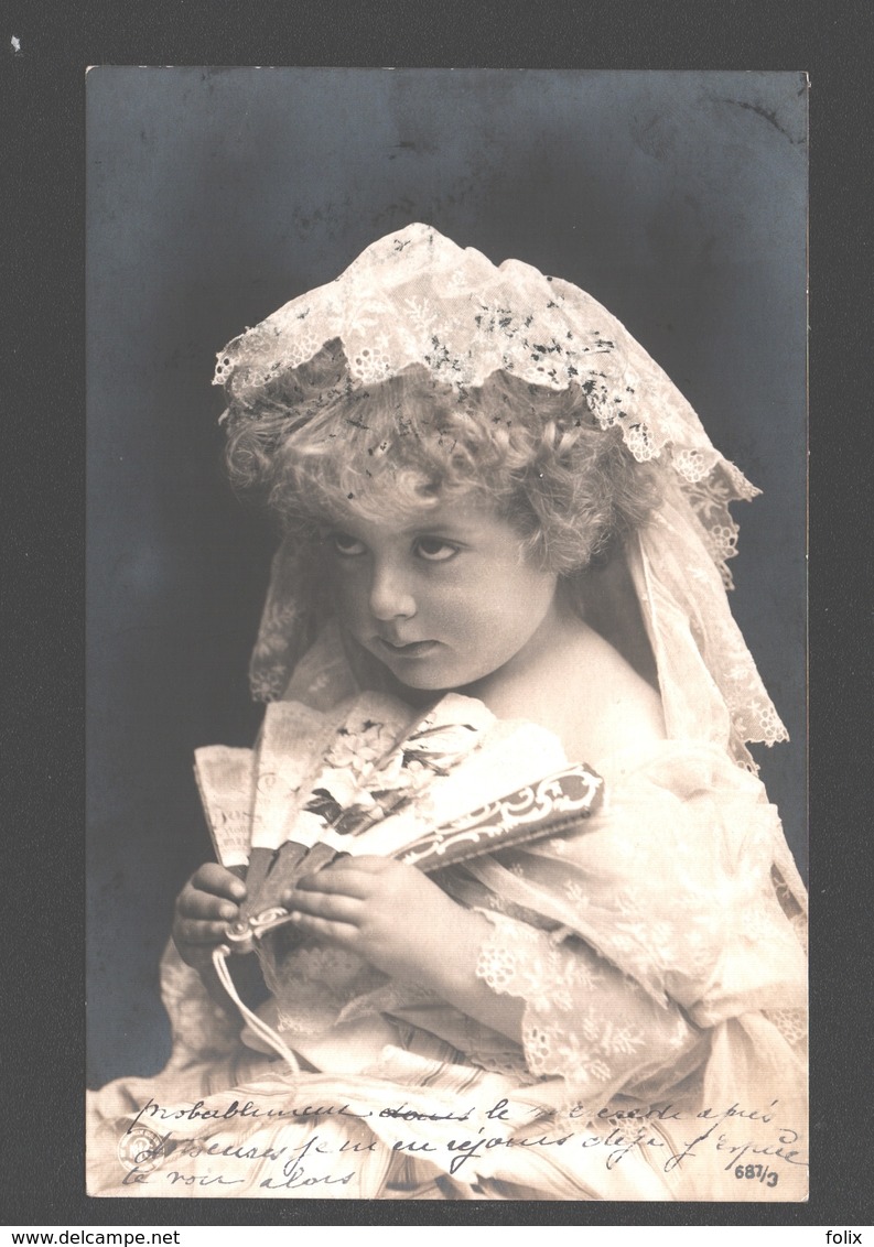 Fantasy / Fantaisie / Fantasie Kaart - Little Child / Petit Enfant / Klein Kind - Portret / Portrait - 1907 - Groupes D'enfants & Familles