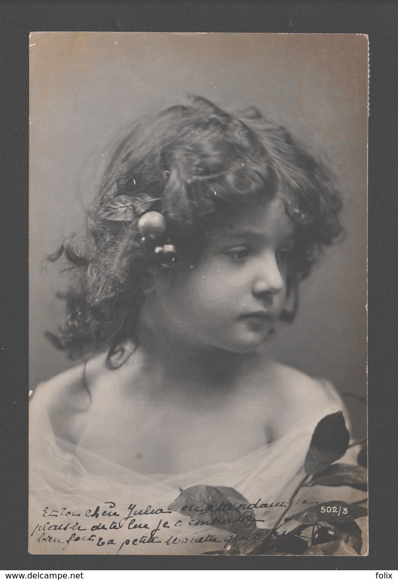 Fantasy / Fantaisie / Fantasie Kaart - Little Child / Petit Enfant / Klein Kind - Portret / Portrait - 1907 - Glossy - Groupes D'enfants & Familles