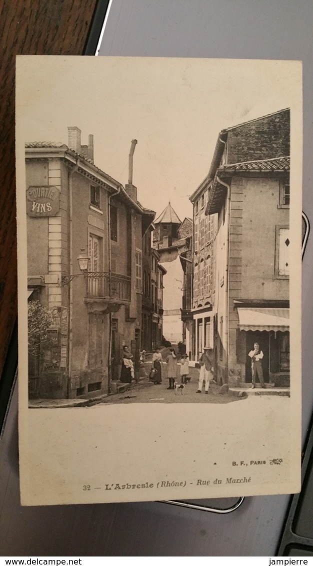 32 - L'Arbresle (Rhône) - Rue Du Marché - L'Abresle