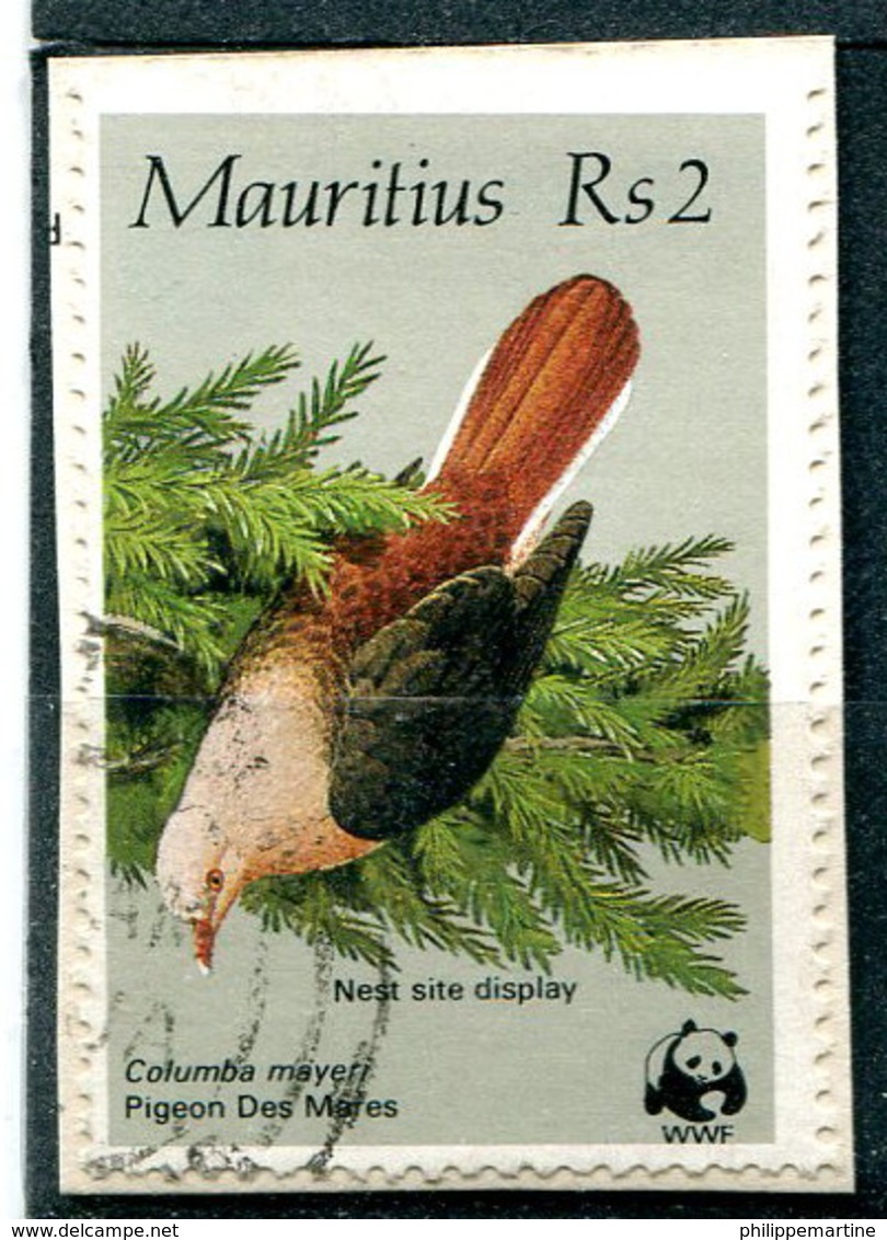 Maurice 1985 - YT 632 (o) Sur Fragment - Mauritius (1968-...)