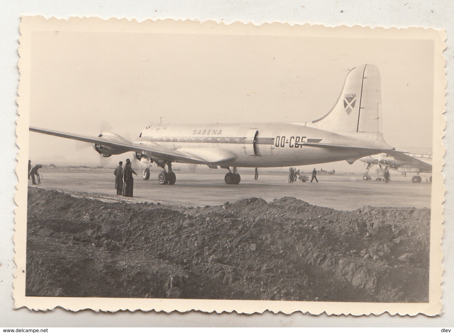 Avion Sabena - Vliegtuig - Photo 6 X 9 Cm - Aviation