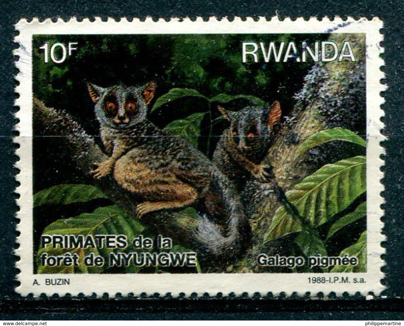 Rwanda 1988 - YT 1261 (o) - Oblitérés