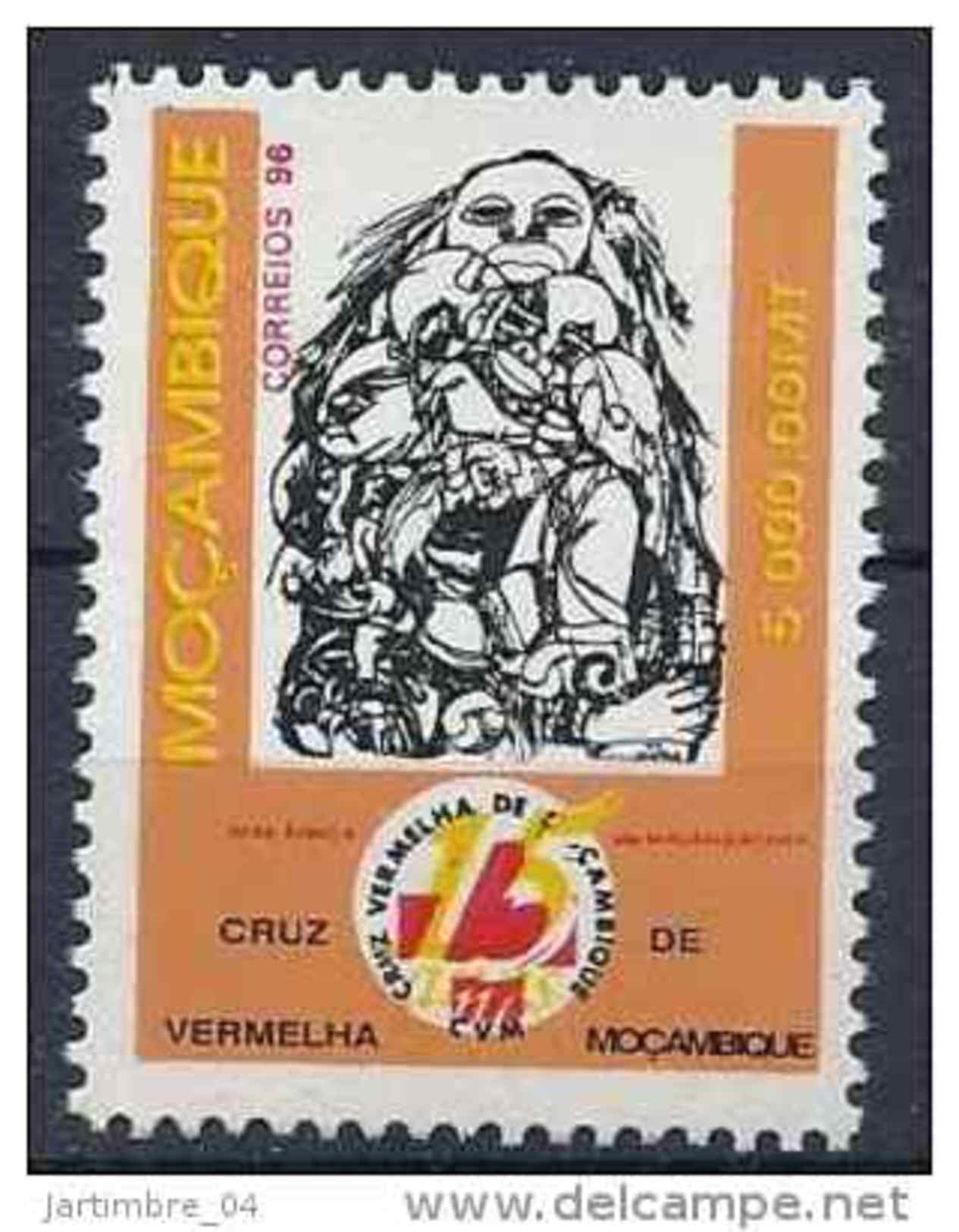 1996 MOZAMBIQUE 1327** Croix-rouge - Mozambique