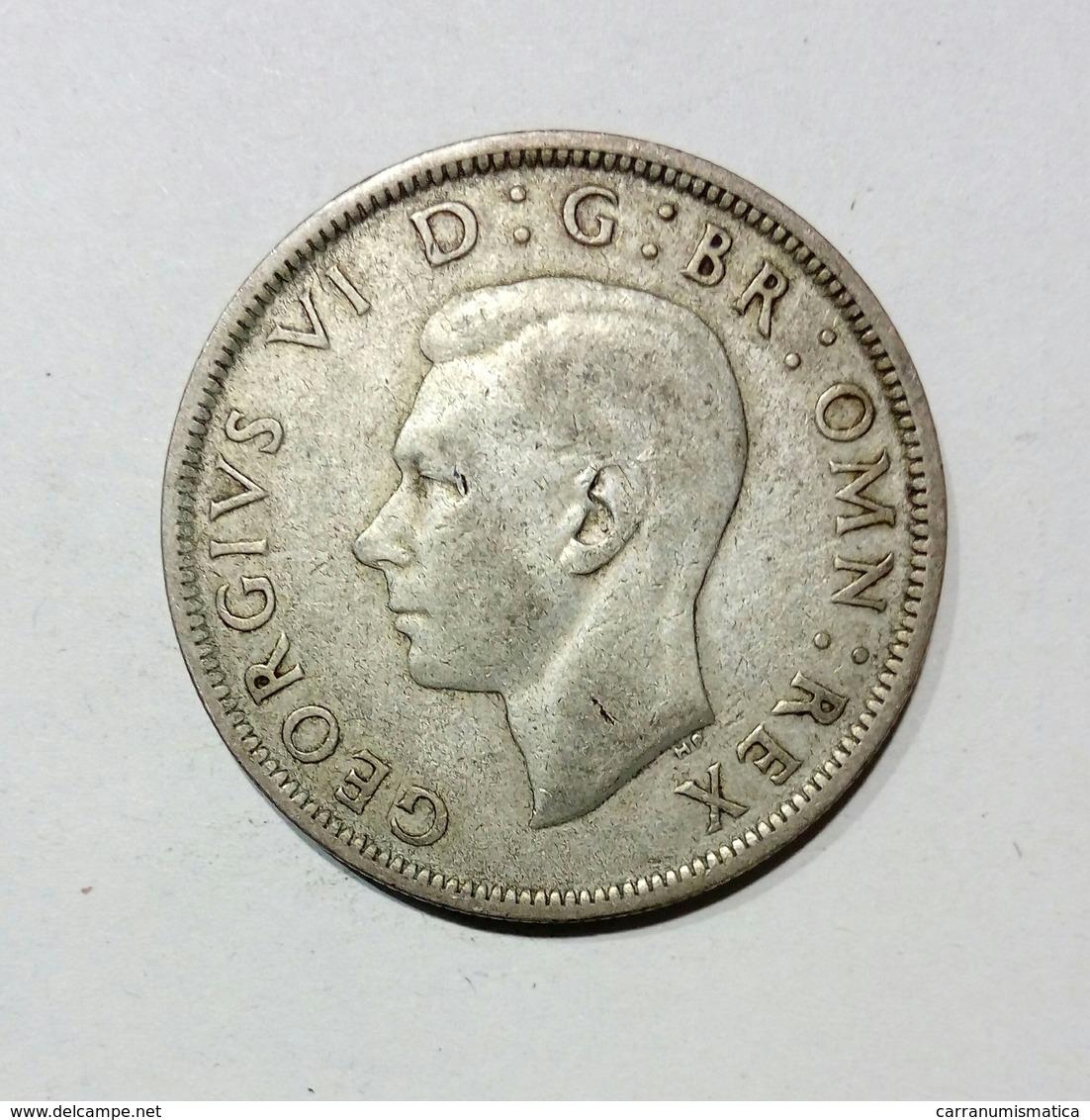 GRAN BRETAGNA / UNITED KINGDOM - HALF CROWN ( 1942 ) George VI° - K. 1/2 Crown