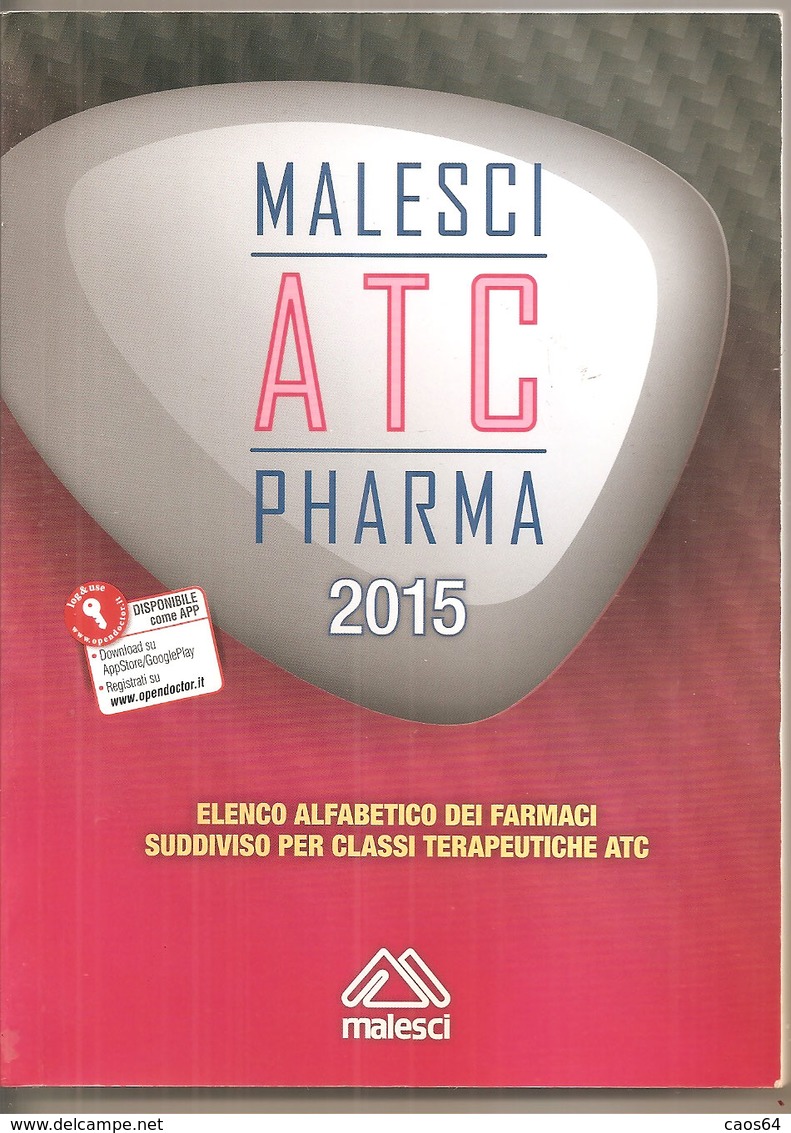 ELENCO ALFABETICO DEI FARMACI  2015  Malesci - Médecine, Psychologie