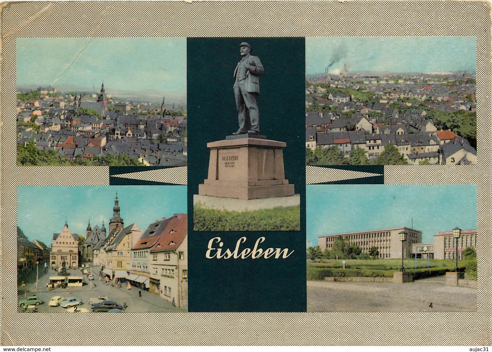 Allemagne - Germany - Saxe Anhalt - Eisleben - Multivues - Multiview - Semi Moderne Grand Format - état - Eisleben