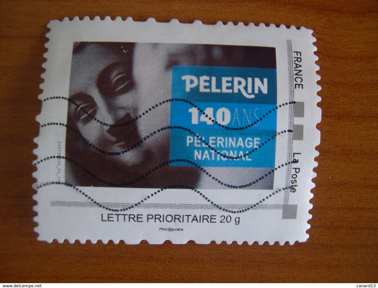 Montimbramoi Obl LP 20g Pélerin - Autres & Non Classés