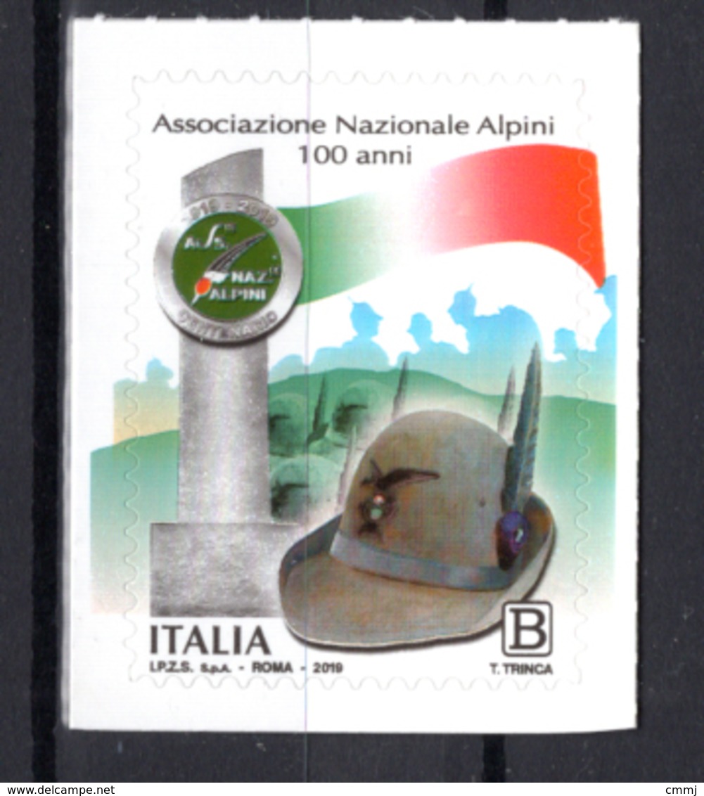 2019 -  Italia - Associazione Nazionale Alpini -  Mint - MNH - 2011-20:  Nuovi