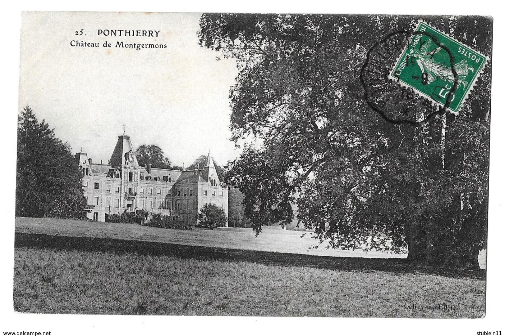 Saint-Fargeau-Ponthierry  (Seine-et-Marne) Ponthierry, Château De Montgermons - Saint Fargeau Ponthierry