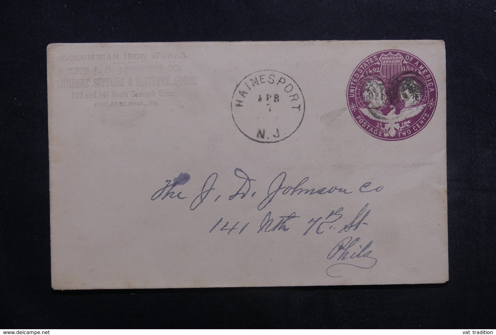 ETATS UNIS - Entier Postal De Philadelphie - L 40032 - ...-1900