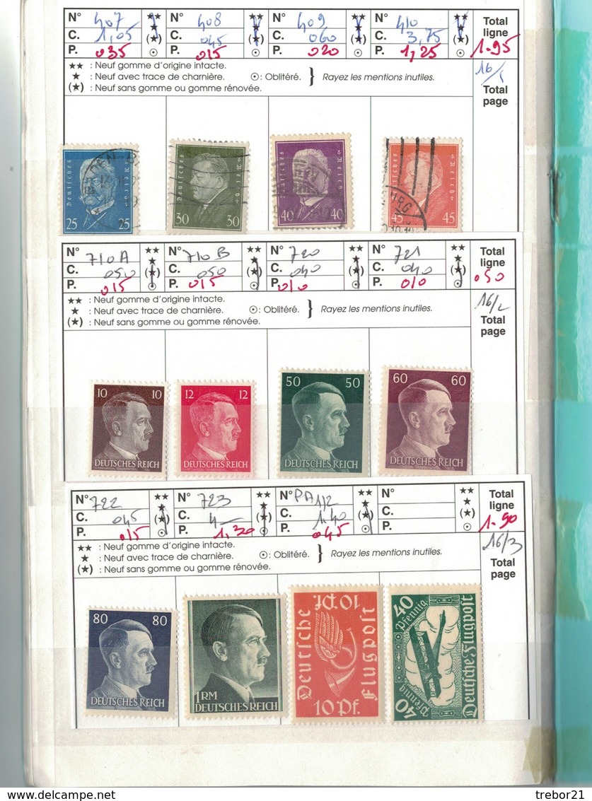 ALLEMAGNE - trois carnets, 27 scans.