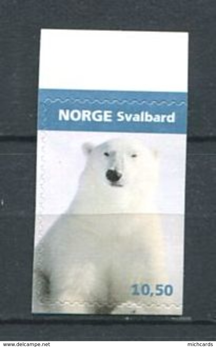 251 NORVEGE 2005 - Yvert 1476 Adhesif - Antarctique Ours Blanc - Neuf ** (MNH) Sans Charniere - Neufs