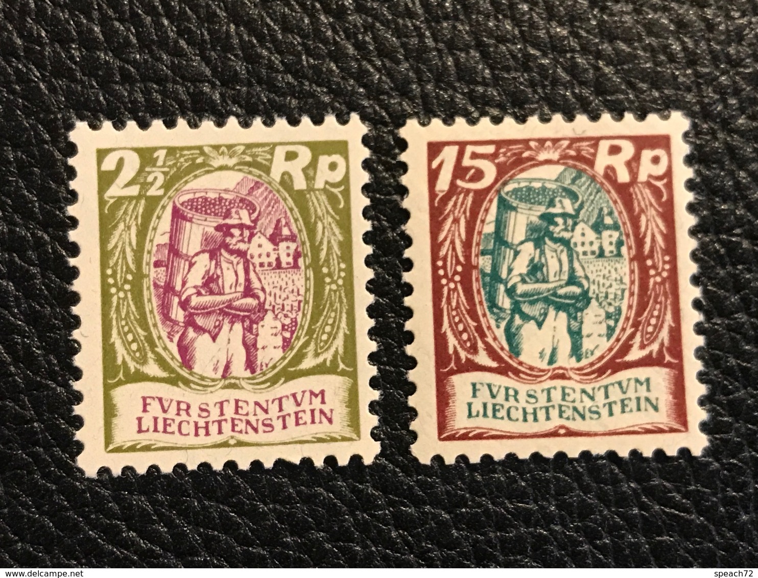 FL 1924/28 Zumstein-Nr. 64 Und 68 ** Postfrisch - Neufs