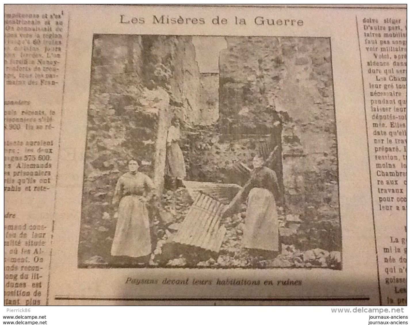 WW1 LA MORVAN RÉPUBLICAIN Du 5 Janvier 1915 Cuirassé Anglais / Pologne / Misère De Guerre / Cheminots / AUTUN - Français