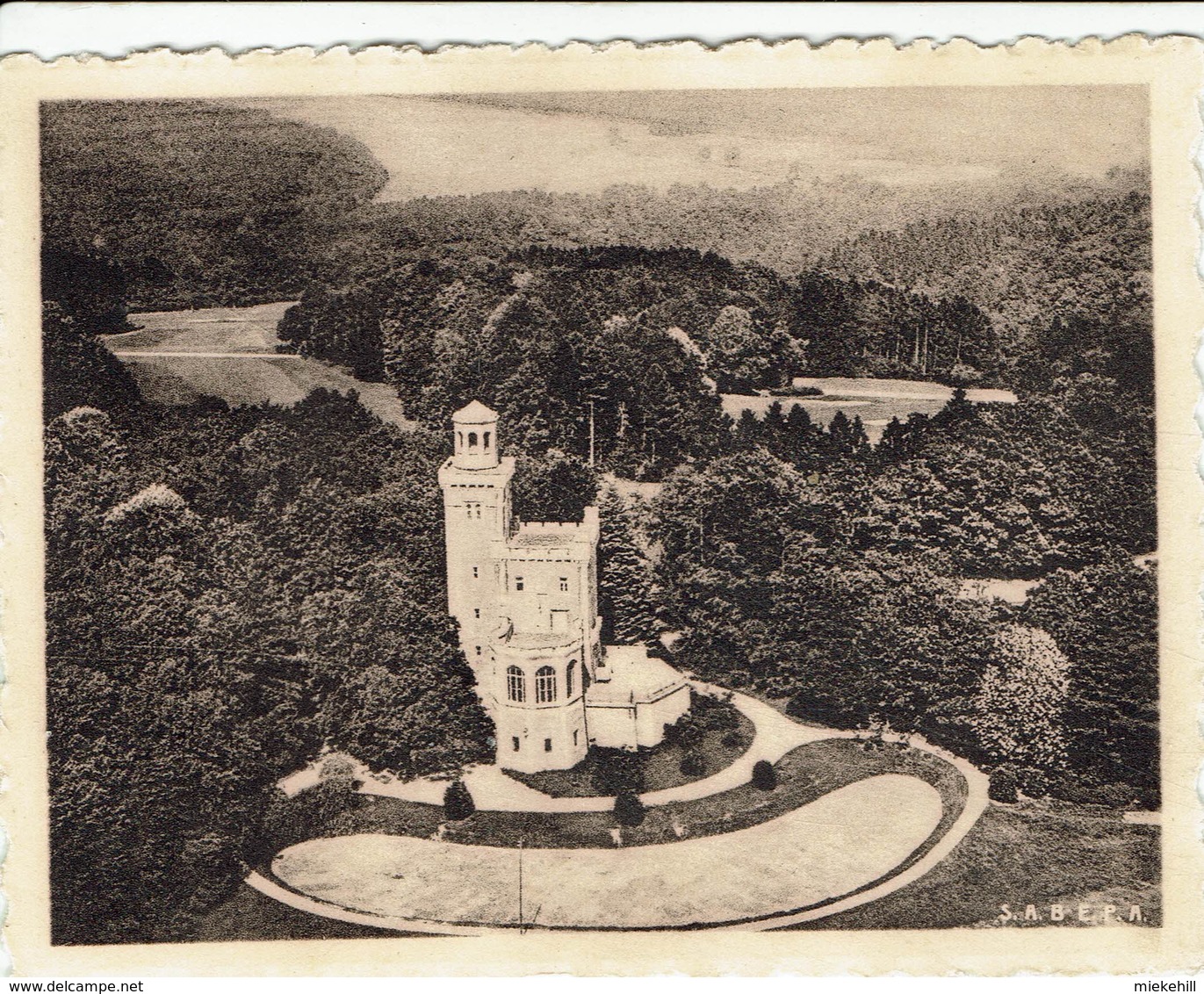 HOUYET-MINI CARTE-CHATEAU D'ARDENNE-TOUR LEOPOLD - Houyet