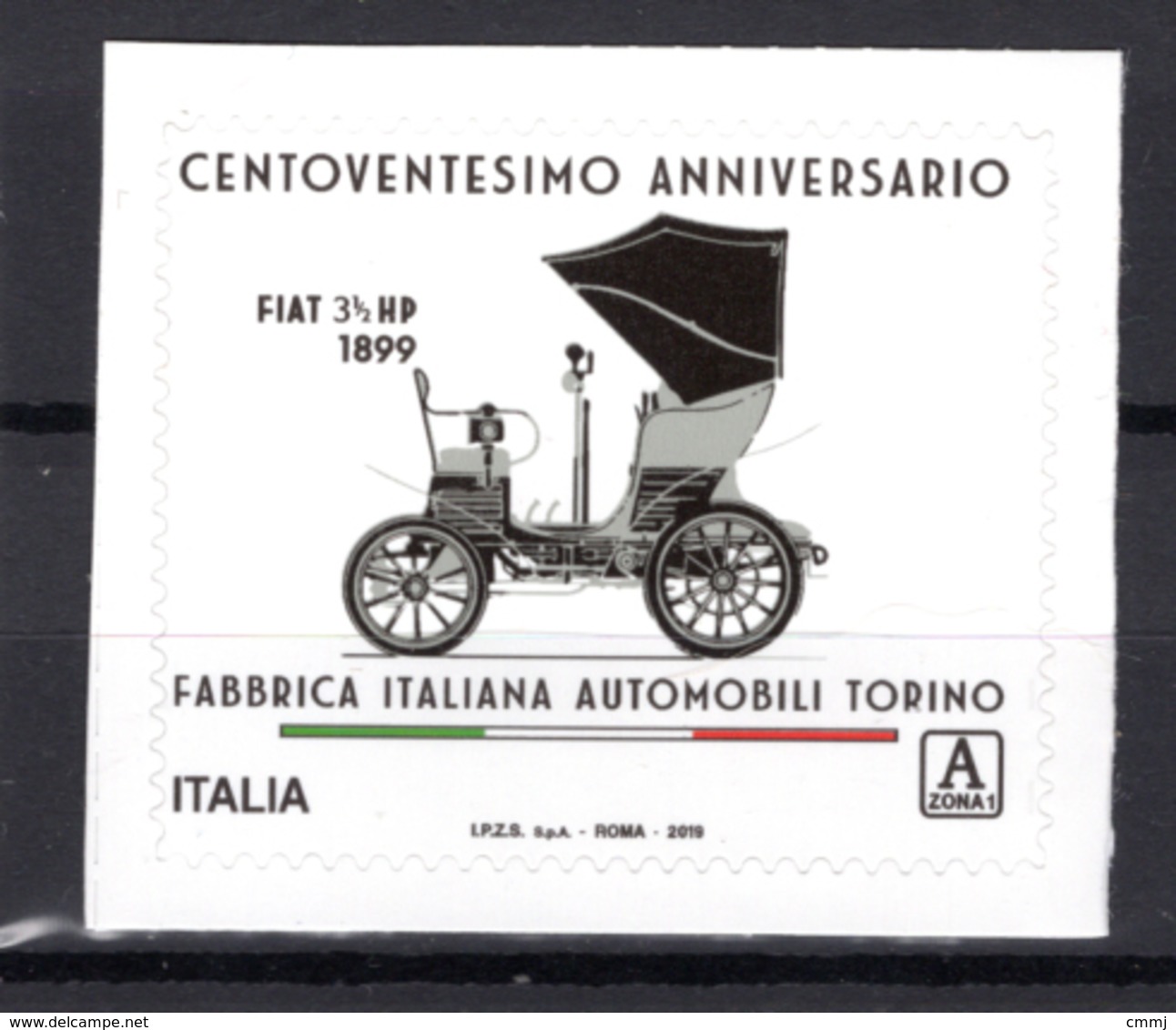 2019 -  Italia - FIAT -  Mint - MNH - 2011-20:  Nuovi