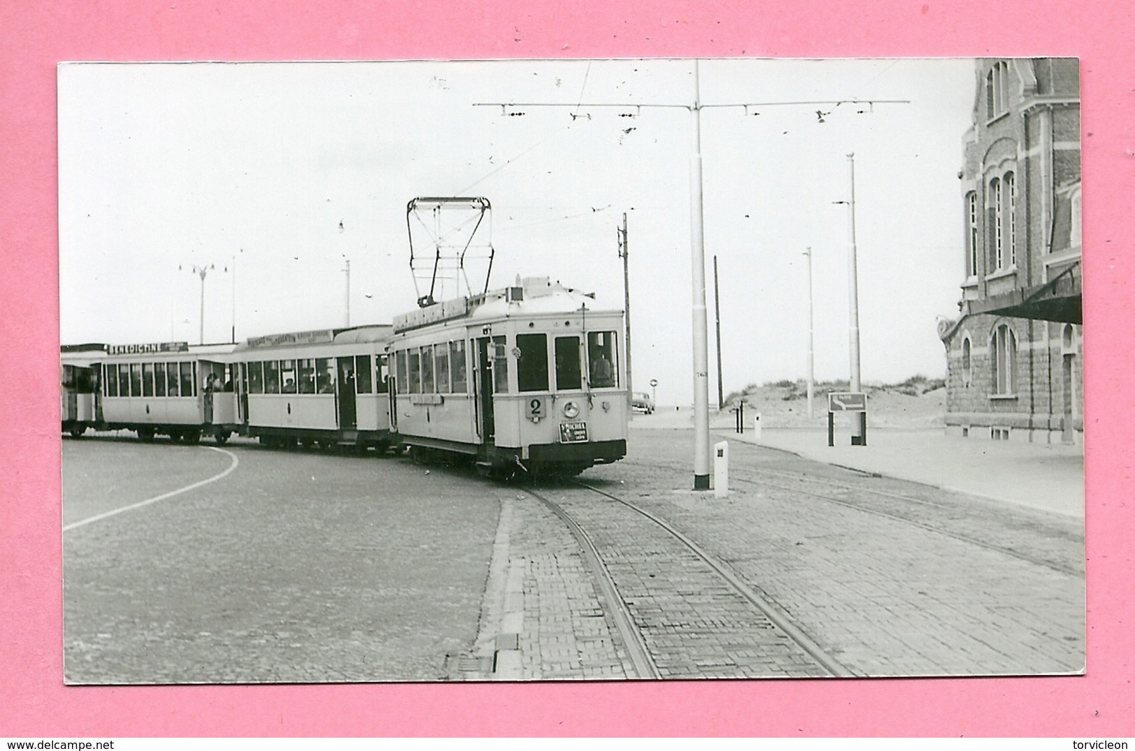 Foto  Nieuwpoort Strand =  TRAM - Autres & Non Classés