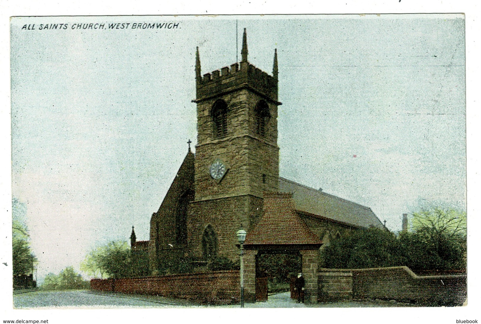 Ref 1323 - Early Postcard - All Saints Church West Bromwich - Staffordshire - Other & Unclassified