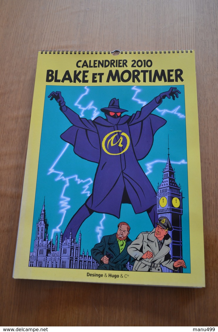 Calendrier Blake Et Mortimer 2010 - Jacobs E.P.