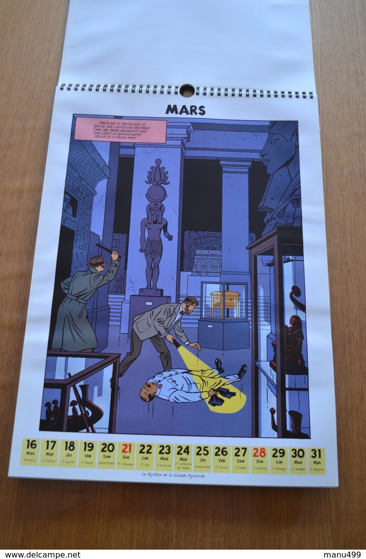 Calendrier Blake Et Mortimer 2010 - Jacobs E.P.