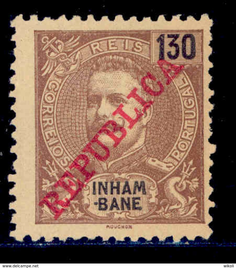 ! ! Inhambane - 1911 D. Carlos 130 R - Af. 42 - MH - Inhambane