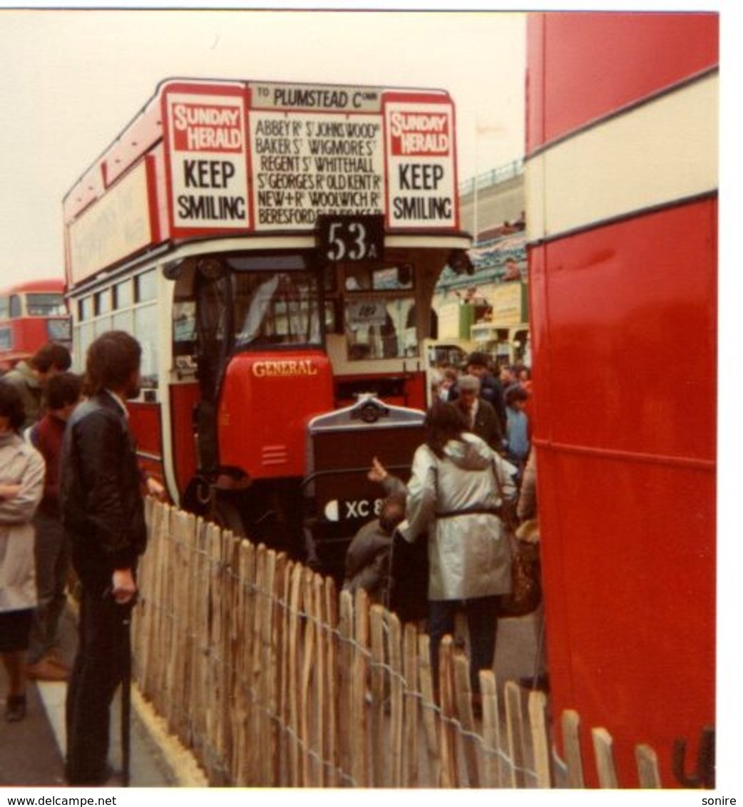 35mm ORIGINAL PHOTO BUS UK PLUMSTEAD C. DOUBLE DECKER - F115 - Other & Unclassified