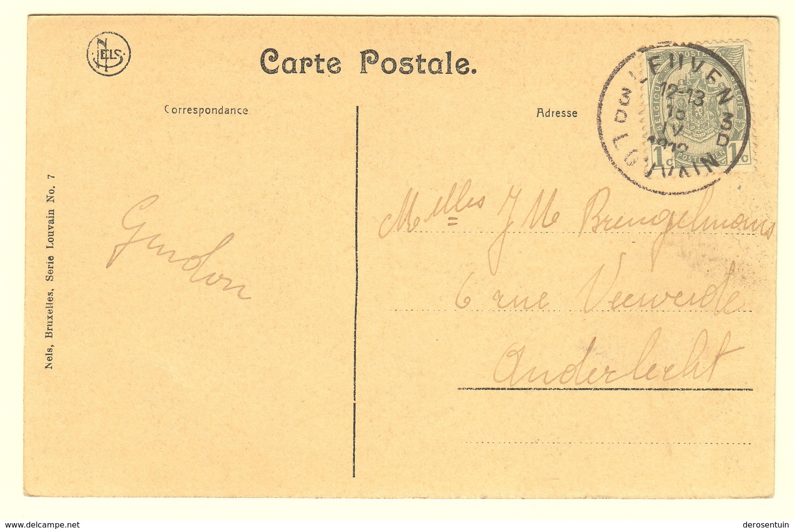 #21565	[Postkaarten] Lot van 39 postkaarten Leuven