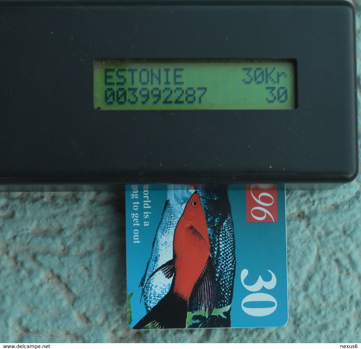 Estonia - Eesti Telefon - CardEx 96 - 09.1996, 30Kr, 1.000ex, Mint (check Photos!) - Estonie