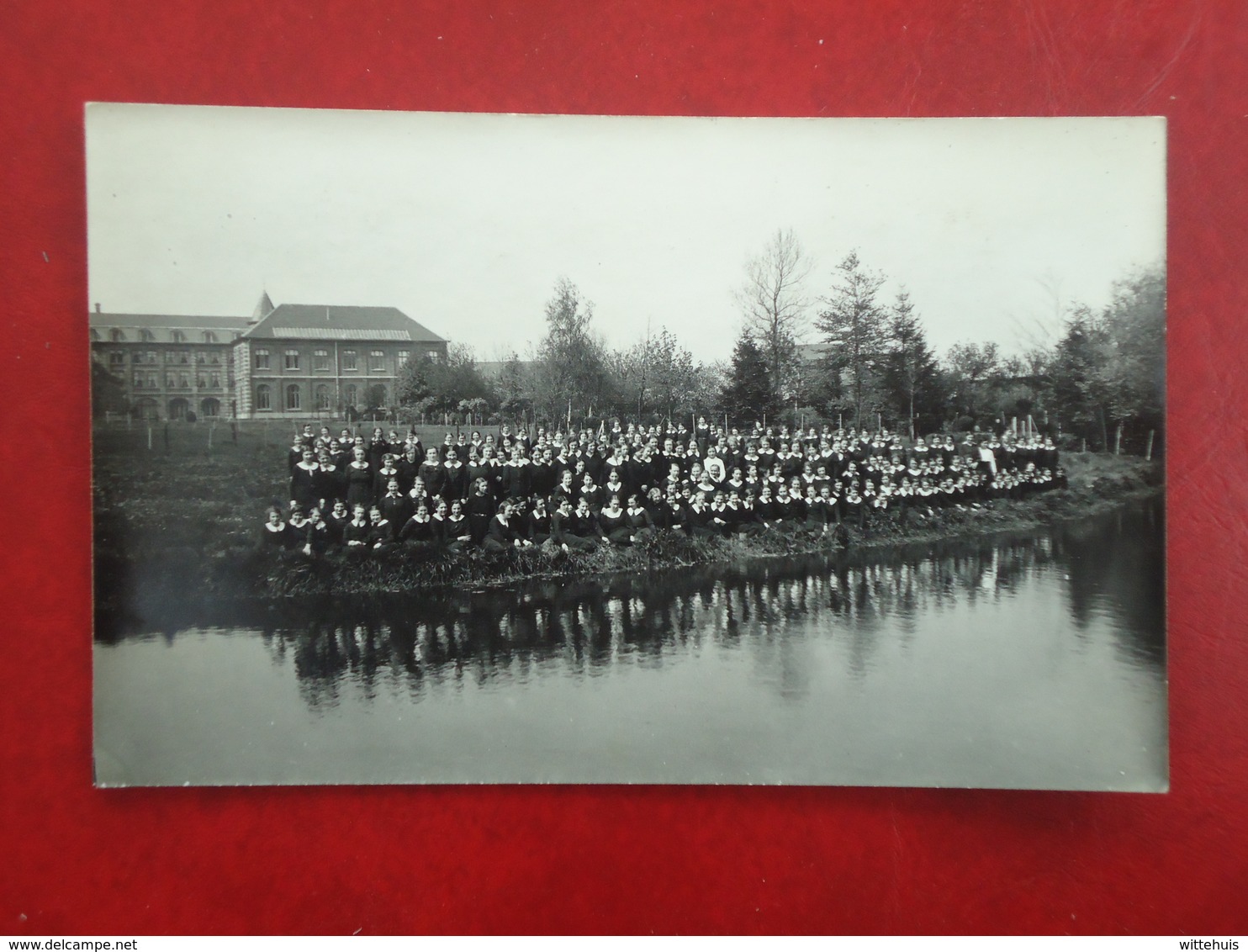 Fotokaart H. Familie School Tielt Voorbereidend Jaar    ( 2 Scans ) - Tielt