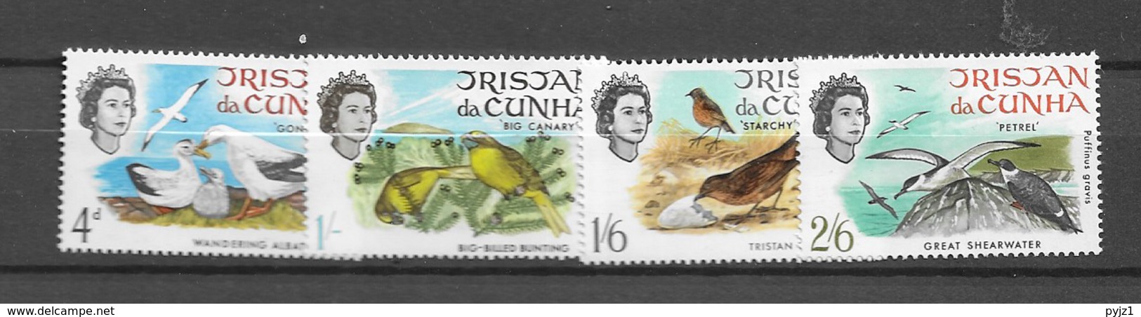 1968 MNH Tristan Da Cunha Postfris** - Tristan Da Cunha