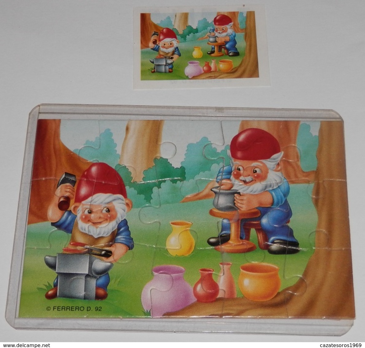 PUZZLE  KINDER SUPRISE   DE LE ANNE 1992 - Puzzles